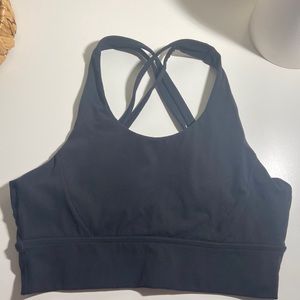 Buffbunny Rosa Bra-  Longline High Support-Black